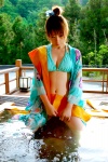 bikini_top open-air_bath open_yukata swimsuit tachibana_minami wet yukata rating:Safe score:0 user:nil!