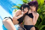 aira akiyama_mio bikini cosplay k-on! lili_a swimsuit thighhighs rating:Safe score:3 user:lolzin