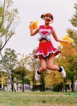 cheerleader_uniform costume loose_socks midriff pleated_skirt pom_poms ponytail sasaki_nozomi skirt socks tank_top vyj_81 rating:Safe score:0 user:nil!
