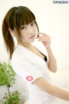bra dress nurse nurse_uniform ponytail sano_mirai rating:Safe score:1 user:nil!