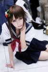 cosplay ichigo_100 kagami_sou kitaoji_satsuki pantyhose sailor_uniform school_uniform rating:Safe score:0 user:Log