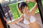 bikini_top cleavage mizutani_sayaka ponytail shorts swimsuit rating:Safe score:0 user:nil!