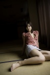 barefoot blouse cleavage miniskirt open_clothes skirt yashiro_minase rating:Safe score:0 user:nil!