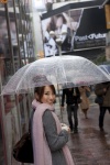 cardigan coat rain scarf umbrella yamamoto_azusa rating:Safe score:0 user:nil!