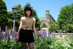 blouse hara_mikie pantyhose pleated_skirt skirt summer_vision rating:Safe score:2 user:nil!