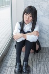 akitsu_honoka blouse cosplay inu_boku_secret_service jumper shirakiin_ririchiyo suspender_pantyhose rating:Safe score:0 user:pixymisa