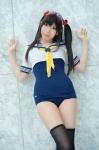 amatsuka_miyu cosplay goggles sailor_uniform school_swimsuit school_uniform swimsuit tagme_character tagme_series thighhighs twintails rating:Safe score:1 user:nil!