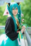 aqua_hair cosplay hatsune_miku kimono sumomo tagme_song twintails vocaloid rating:Safe score:0 user:nil!