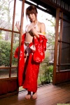 bikini cleavage dgc_0532 hagiwara_mai open_clothes robe swimsuit rating:Safe score:0 user:nil!