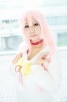 bow collar cosplay dress emiru heterochromia k neko_(k) pink_hair rating:Safe score:0 user:pixymisa