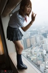 blouse costume girlz_high kneesocks miyu_(iv) pleated_skirt school_uniform side-b_039 skirt rating:Safe score:0 user:nil!