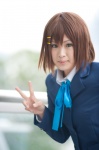 blazer blouse cosplay hair_clips hirasawa_yui k-on! meroco school_uniform rating:Safe score:1 user:pixymisa