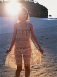 beach bikini dress dress_lift light_in_the_nature nagasaki_rina ocean see-through swimsuit rating:Safe score:0 user:nil!