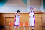 basketball_uniform cosplay crossplay himuro_tatsuya kuroko_no_basuke mogeta murasakibara_atsushi purple_hair zyonita rating:Safe score:0 user:pixymisa