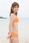 autumn_breeze beach bikini ocean ogura_yuuko polka_dots swimsuit rating:Safe score:2 user:nil!