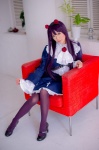 blouse cosplay gokou_ruri hairband mashiro_yuki miniskirt ore_no_imouto_ga_konna_ni_kawaii_wake_ga_nai pantyhose purple_hair purple_legwear shawl skirt rating:Safe score:0 user:nil!
