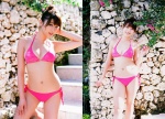 bikini cleavage double_standard hara_mikie side-tie_bikini swimsuit rating:Safe score:0 user:nil!