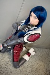 blue_hair boots cosplay gloves gun kuga_natsuki miyuki my-hime pistol racing_suit rating:Safe score:0 user:nil!