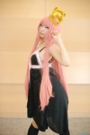 cosplay crown dress kneesocks megurine_luka necklace pink_hair shirato_miyuki vocaloid rating:Safe score:0 user:pixymisa