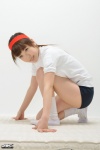 4k-star_056 buruma gym_uniform hairband ponytail shiraishi_mizuho shorts socks tshirt rating:Safe score:0 user:nil!