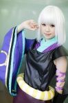 cosplay dress katanagatari kimono one_glove shirayuki_himeno togame white_hair rating:Safe score:0 user:nil!