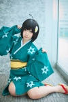 ahoge araragi_tsukihi bakemonogatari cosplay nekota nisemonogatari yukata rating:Safe score:1 user:nil!