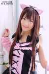 akb48 animal_ears arm_warmers cat_ears cosplay dress mai_(iii) oshima_mai_(akb48) rating:Safe score:0 user:nil!