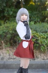 amane cosplay gauntlets kimono leggings pantyhose pleated_skirt sheer_legwear silver_hair skirt tagme_character tagme_series rating:Safe score:0 user:nil!