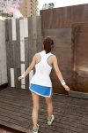 kana_yuuki miniskirt ponytail shorts skirt sleeveless_polo visor_cap rating:Safe score:0 user:nil!