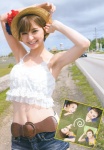 belt camisole denim hat memories_(ii) shinoda_mariko shorts rating:Safe score:0 user:Beako