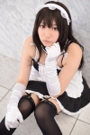 apron cosplay elbow_gloves garter_straps gloves hairband kore_ga_watashi_no_goshujin-sama kurauchi_anna maid maid_uniform thighhighs toro rating:Safe score:4 user:pixymisa