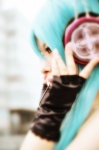 blue_hair cosplay hatsune_miku magnet_(vocaloid) momose_riyu twintails vocaloid rating:Safe score:1 user:Log