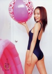 ass beach_ball gakuen ichikawa_yui inflatable_pool one-piece_swimsuit swimsuit rating:Safe score:1 user:nil!