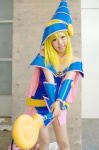 black_magician_girl blonde_hair cape cosplay dress hat pantyhose wand yugioh yumiko rating:Safe score:0 user:nil!