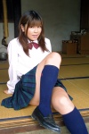 blouse dgc_0059 kahara_karin kneesocks pleated_skirt school_uniform skirt rating:Safe score:0 user:nil!