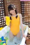 bathtub nishino_koharu one-piece_swimsuit swimsuit twin_braids wet rating:Safe score:0 user:nil!