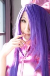 cosplay dress ikkitousen kanu_unchou kibashi nurse nurse_cap nurse_uniform purple_hair rating:Safe score:2 user:nil!