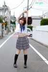 bookbag kiruma_maho kneesocks pleated_skirt sailor_uniform school_uniform skirt rating:Safe score:0 user:nil!