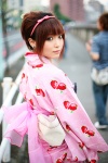 hairband kimono shio strawberry_pattern rating:Safe score:2 user:nil!