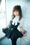 black_legwear cosplay hiromichi morning_musume nanchatte_renai pantyhose rating:Safe score:0 user:Log