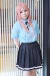 blouse cosplay kotori pantyhose pink_hair pleated_skirt school_uniform sheer_legwear skirt tagme_character tagme_series rating:Safe score:0 user:nil!
