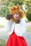 animal_ears cosplay dress gloves kuku_riton pokemon shawl vulpix rating:Safe score:1 user:pixymisa