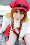 aiba_ai alice_parade blonde_hair boots cap cosplay rouge13 shorts twin_braids uniform rating:Safe score:0 user:nil!