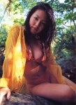 bikini blouse cleavage isoyama_sayaka open_clothes soft swimsuit wet rating:Safe score:0 user:nil!