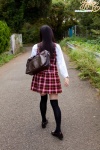 black_legwear blouse pleated_skirt school_uniform skirt thighhighs vest yamanaka_tomoe zettai_ryouiki rating:Safe score:0 user:nil!
