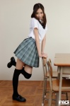 black_legwear blouse pleated_skirt rq-star_646 sakurai_miki school_uniform sheer_legwear skirt thighhighs twintails zettai_ryouiki rating:Safe score:0 user:nil!