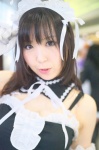 apron cosplay cyborg_nene detached_sleeves dress hairband kore_ga_watashi_no_goshujin-sama kurauchi_anna maid maid_uniform rating:Safe score:0 user:nil!