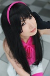 akiyama_mio cosplay dress gloves hairband k-on! makise_anji rating:Safe score:0 user:nil!
