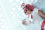 ayase_miku cosplay dress milk_(pop'n) pink_hair pop'n_music thighhighs rating:Safe score:0 user:Log