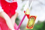 bowtie cardcaptor_sakura cosplay dress gloves kinomoto_sakura ren_(v) wand wings rating:Safe score:0 user:pixymisa